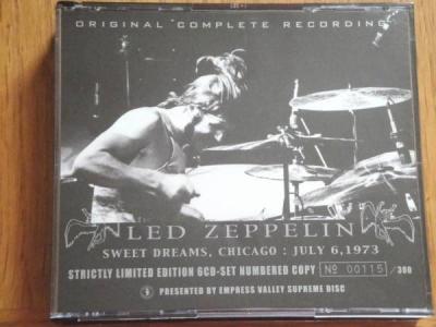 LED ZEPPELIN   SWEET DREAMS  CHICAGO   LIM ED EMPRESS VALLEY 6 CD   CHICAGO 1973