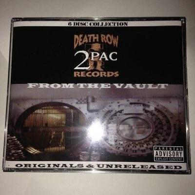2PAC   FROM THE VAULT  6 DISC CD SET UNRELEASED OG DEATH ROW TUPAC MAKAVELI 