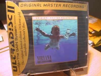 24K Gold CD MFSL UDCD 666 Nirvana Nevermind Sealed