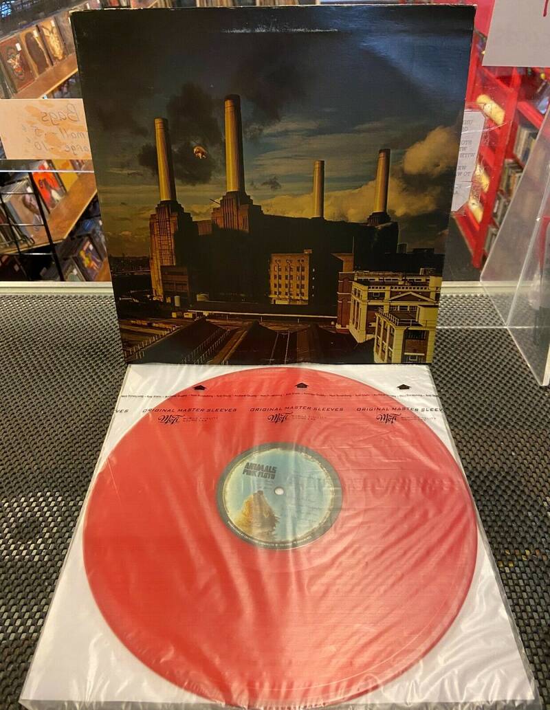 Pink Floyd     Animals RARE OG CANADIAN 1977 RED VINYL 1 1 COPY IN THE WORLD