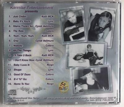HEAR  Unreleased Promo R B CD Kelli Mack  Catero  Reign  Lyric Indie Rare Demo