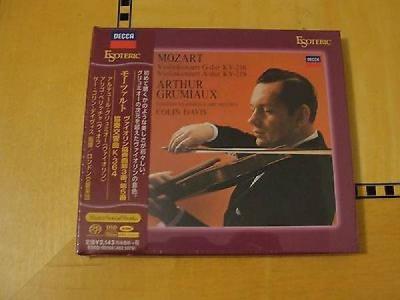 Esoteric SACD   Mozart Violin   Grumiaux   Colin Davis   Japan Super Audio CD