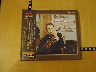 Esoteric SACD   Beethoven Violin Szeryng Haitink   Japan Super Audio CD
