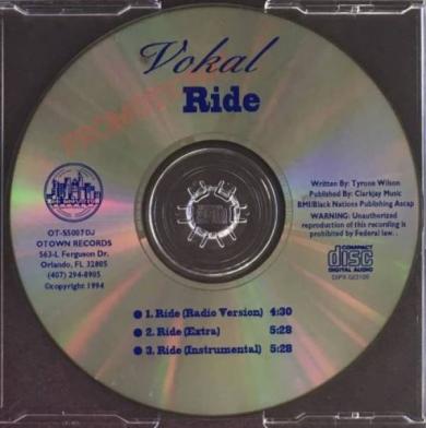 Vokal   Ride Rare Indie Smooth R B CD Single Promo Otown Records OT 55007DJ 1994