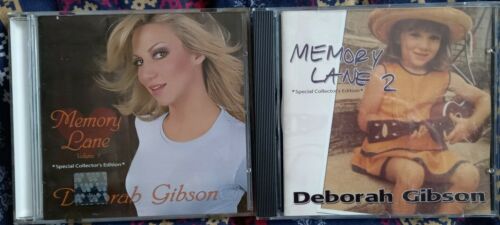 Debbie Gibson Memory Lane Vol 1   2 Mega Rare Cd Albums