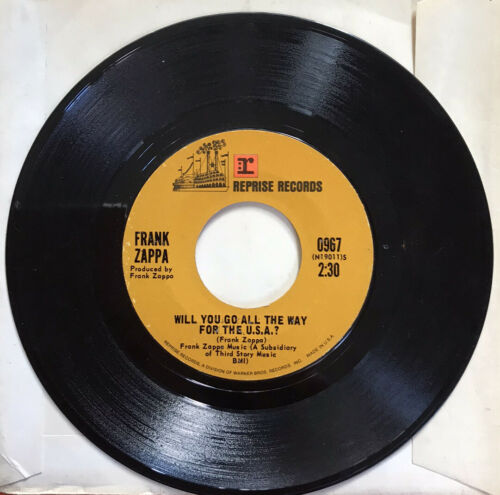 mega-rare-45-vinyl-frank-zappa-will-you-go-all-the-way-for-the-usa-reprise-0967