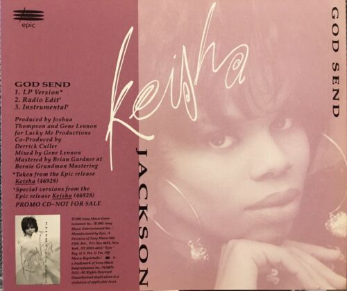 KEISHA JACKSON   God Send   Mega Rare OOP PROMO Only 1991 DJ CD NM