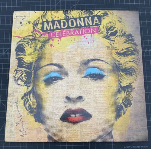 Madonna   Celebration  4 LP Vinyl Record  Greatest Hits  Used 