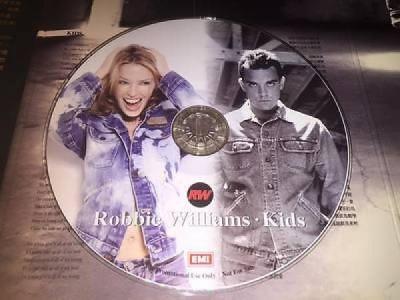 Kylie Minogue   Robbie Williams 2000 Kids Taiwan Limited Edition Promo CD Single