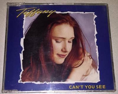 Tiffany 1993 Can t You See Asia Promo CD Single with Taiwan Promo Sticker Sealed