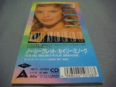 KYLIE MINOGUE IT S NO SECRET JAPAN 3 CD SINGLE LOOK MY WAY 10B3 11 PWL