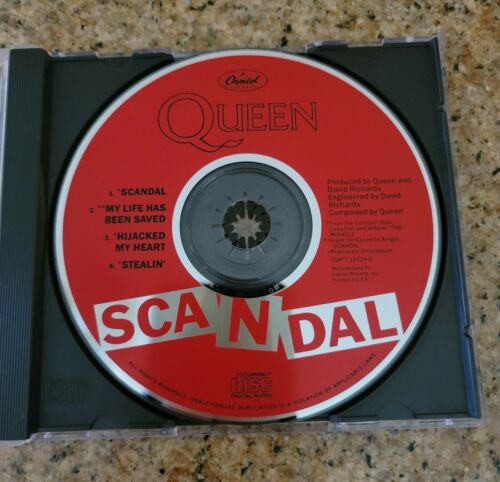Scandal Rare Withdrawn US CD Single   Queen Freddie Mercury