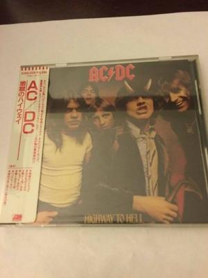 AC DC Highway To Hell JAPAN OBI 32XD 319 CD 3200Y version 1st Japanese pressing 