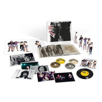 THE ROLLING STONES   STICKY FINGERS  LTD SUPER DELUXE BOXSET  4 CD   DVD NEW 