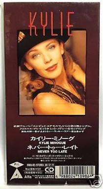 Kylie Minogue SEALED Japan 3  Promo CD Single Never Too Late 09B3 82 PWL 1989