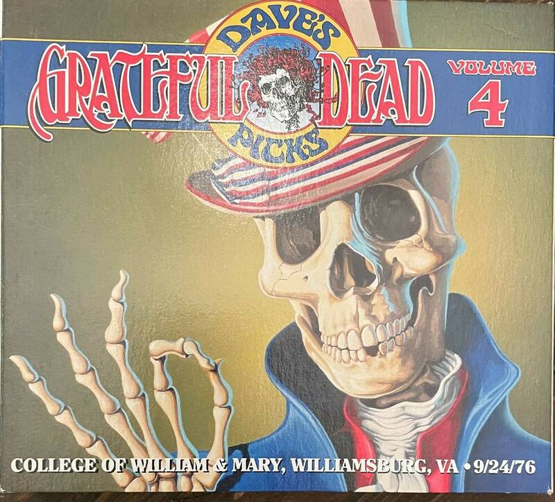Grateful Dead  Dave s Picks  4  HDCD  Virginia 1976 OOP    D    3 CD s  EX