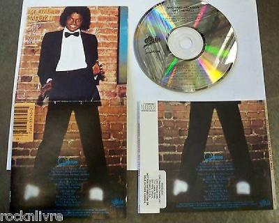 1st Japan for Canada CD MICHAEL JACKSON Off The Wall Epic EK 35745 35  8P 2 71A6