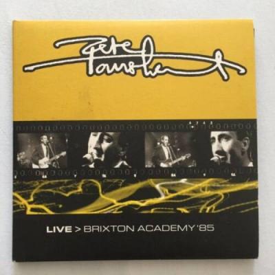 PETE TOWNSHEND   LIVE BRIXTON ACADEMY 1985  DOUBLE CD  EEL PIE THE WHO