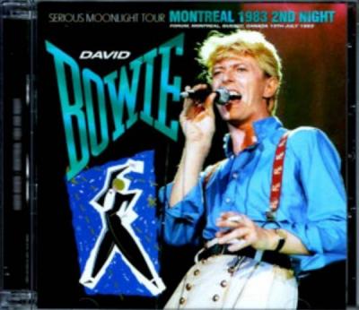 David Bowie CD Canada 1983 SERIOUS MOONLIGHT TOUR MONTREAL 2ND 