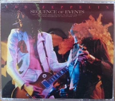 LED ZEPPELIN SEQUENCE OF EVENTS 6 CD LIVE NO LABEL NOT TARANTURA EMPRESS VALLEY