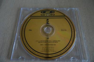 U2   With Or Without You MEGA RARE UK Promo CD Video