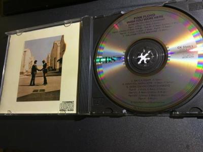 Pink Floyd Wish You Were Here CD Japan CSR Crude Font  West Germany Target Era  