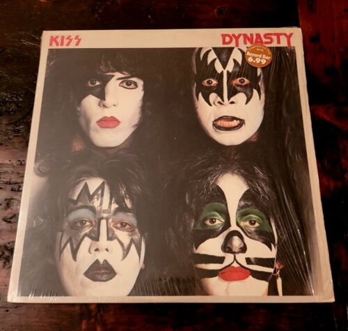 KISS   DYNASTY STRAIGHT JACKET  MISPRINT LP   COMPLETE Album w  Poster In Shrink