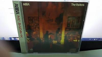 ABBA THE VISITORS 1981 JAPAN CD OBI 3800yen CDP 1ST PRESS