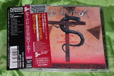 HOLY TERROR Terror   Submission CD Japan 93 PCCY 00481 OOP Rare Vio Lence Hexx