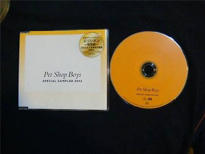 PET SHOP BOYS SPECIAL SAMPLER 2012 JAPAN PROMO ONLY CD MEGA RARE   PCD 3597