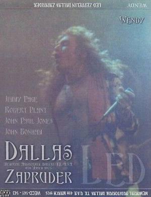 LED ZEPPELIN RARE LIVE 3 CD DALLAS TEXAS USA 1975 VOL 1 LIM ED JAPAN CD INCL OBI