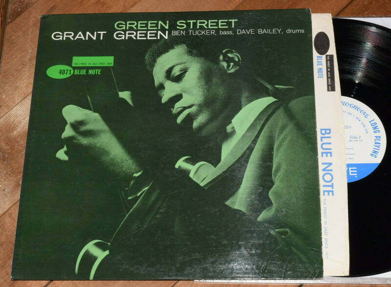 Grant Green Green Street NM  Rare DG 1st Mono NY Blue Note lp Dave Bailey
