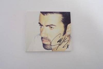 GEORGE MICHAEL HAND SIGNED JESUS TO A CHILD CD SINGLE 