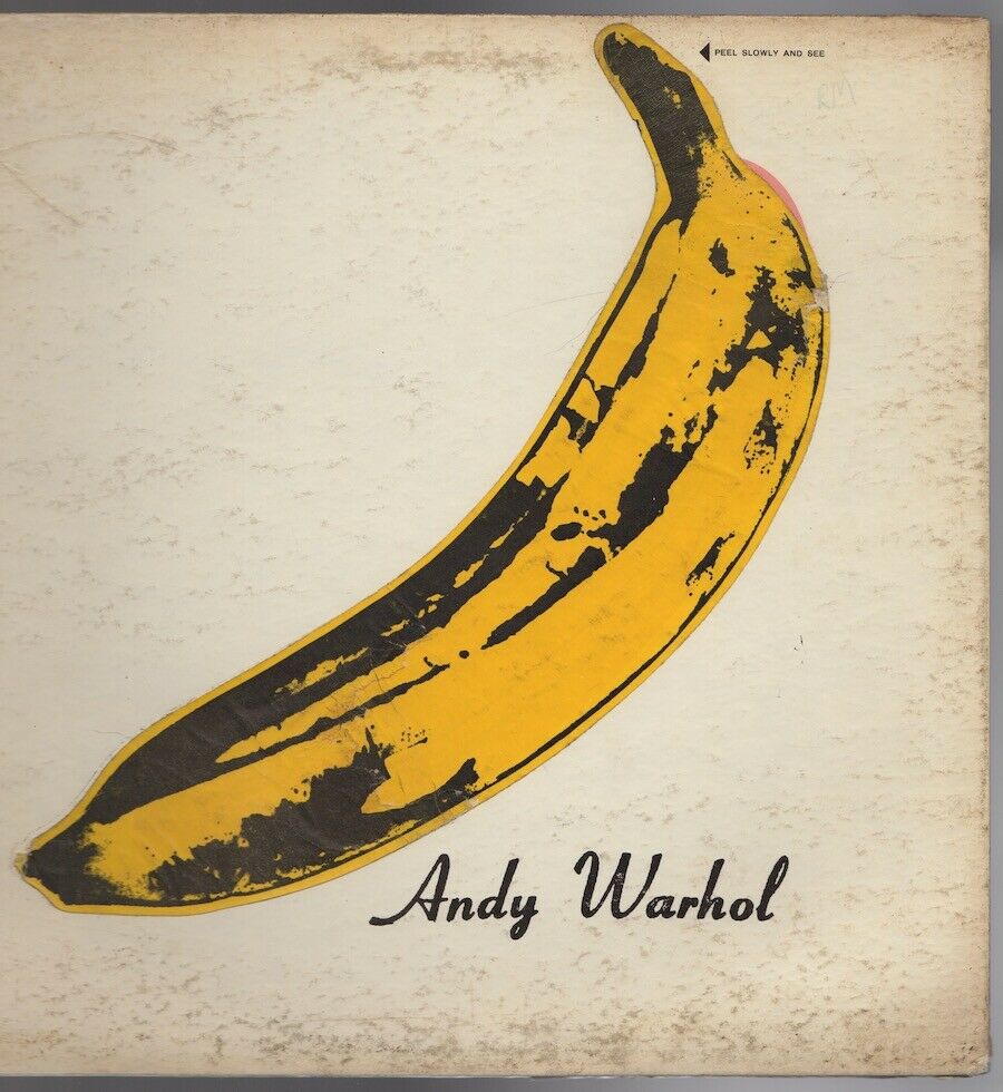 Orig THE VELVET UNDERGROUND   NICO Mono LP Warhol Intact Banana   Hype Sticker
