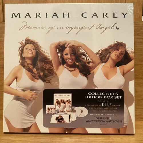 Mariah Carey Memoirs Of An Imperfect Angel Cd    Double White LP   First Press