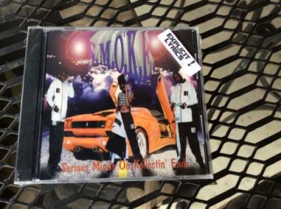 S M O K E  Sealed CD Louisiana Gangsta Rap OG OOP G Funk 1998 No Bar Code RARE