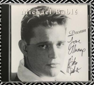 MICHAEL BUBLE Dream Self Released CD AUTOGRAPHED 2002 only 500 released Signed