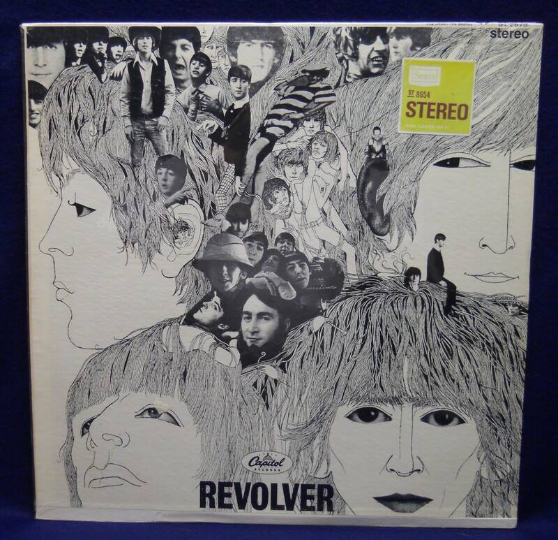 The Beatles REVOLVER Factory SEALED Capitol Records circa 1966 stereo LP  NICE 
