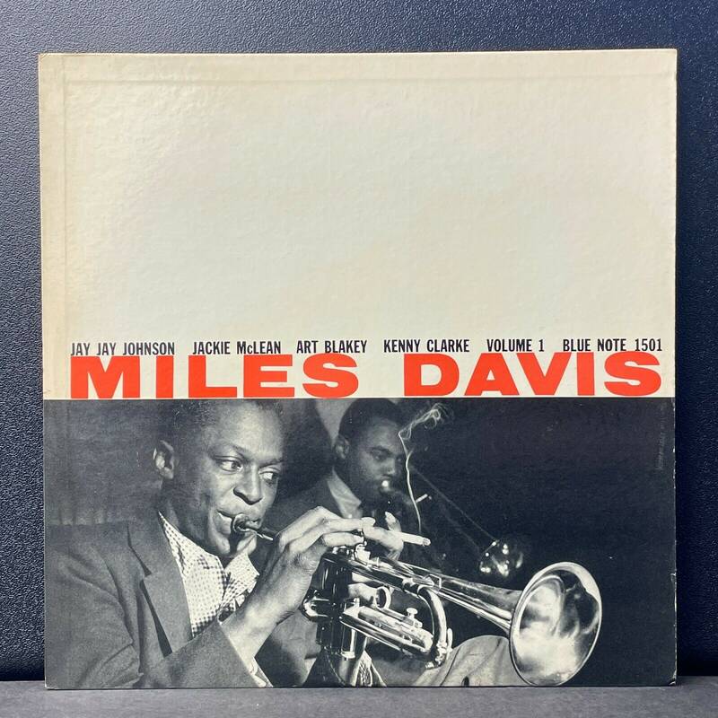 MILES DAVIS Vol 1 S T BLUE NOTE LP 1501 DG Mono RVG Ear Lexington Flat Archive