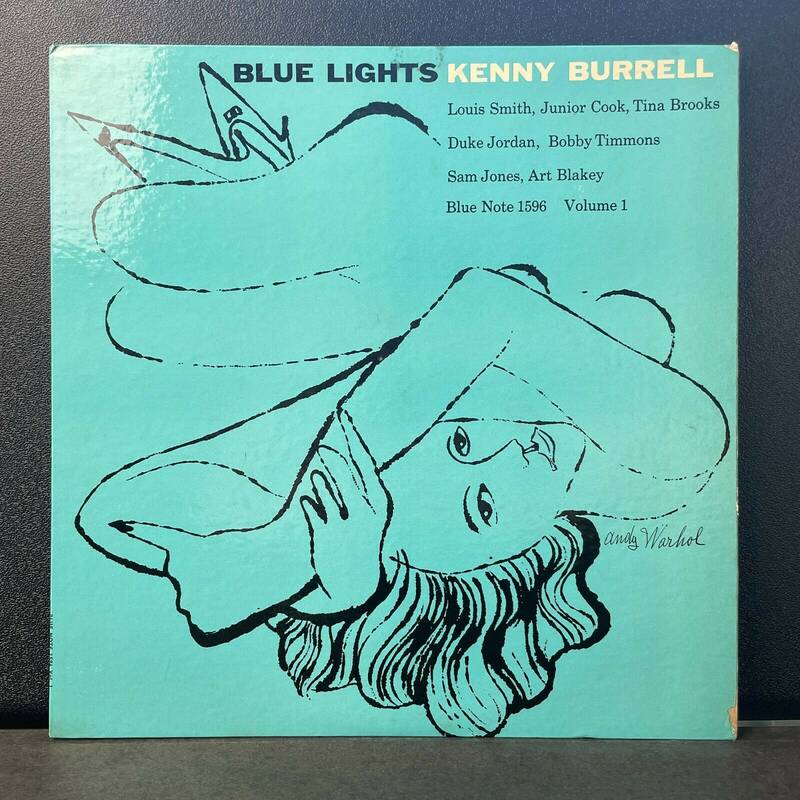KENNY BURRELL Blue Lights Vol 1 BLUE NOTE LP 1596 Mono DG RVG Ear No R Inc
