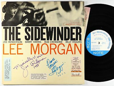 Lee Morgan   The Sidewinder LP   Blue Note Mono DG RVG Ear NY USA VG  Autograph