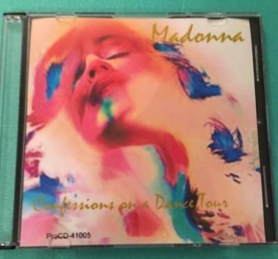 MADONNA AUSTRIAN PROMO ONLY CD CONFESSIONS ON A DANCE TOUR ULTRA RARE SAMPLE
