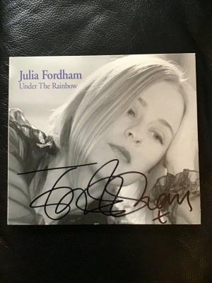 Julia Fordham Signed Under The Rainbow Rare CD