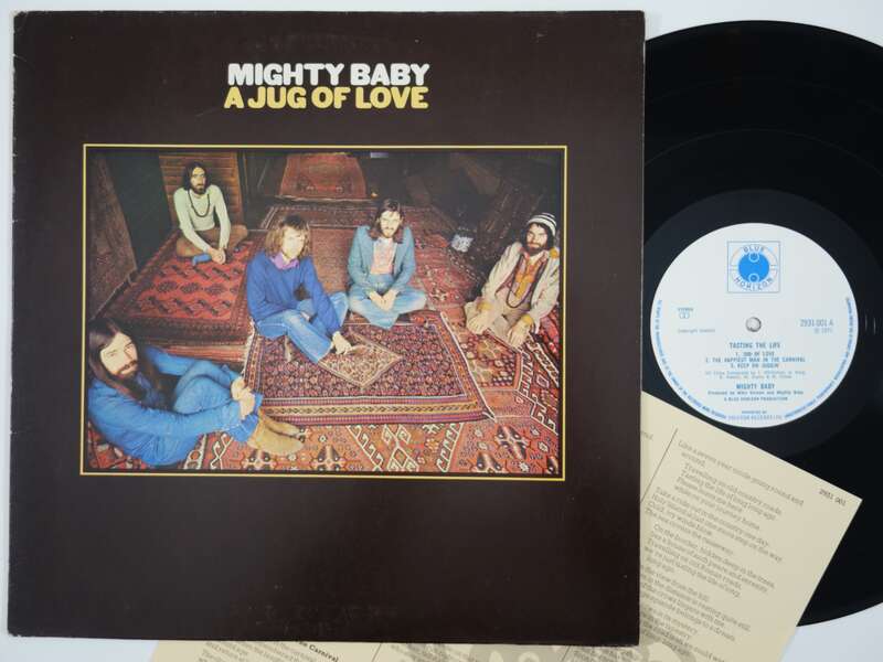 MIGHTY BABY A Jug Of Love MEGA RARE orig UK LP Blue Horizon PSYCH prog folk HEAR