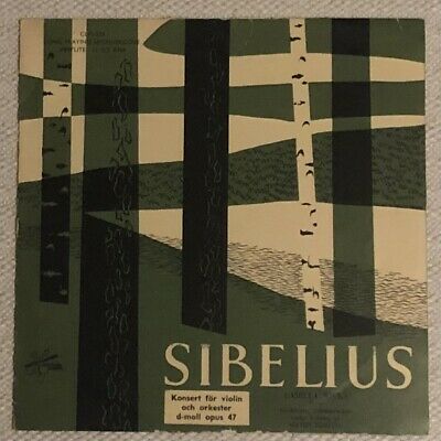 CAMILLA WICKS   Sibelius   Violin Concerto   METRONOME CLP 510   orig Sweden LP