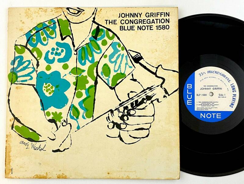 Johnny Griffin  The Congregation  LP Blue Note BLP 1580 Mono DG W  63rd