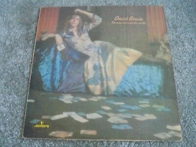 David Bowie   The Man Who Sold The World 1971 UK LP MERCURY 1st DRESS COVER