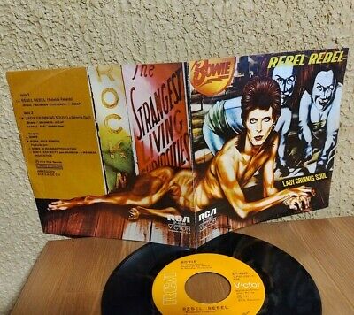 DAVID BOWIE Rebel Lady Grinning MEXICAN 7  45 PS MEXICO Holy Grail ORIG MEXICAN 