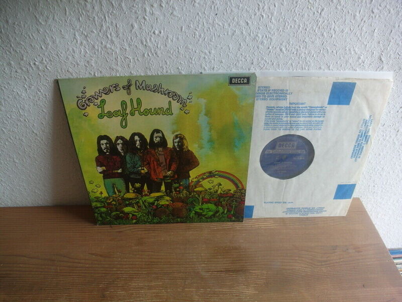 LEAF HOUND GROWERS OF MUSHROOM VERY RARE UK DECCA MINT  Vinyl LP 1971