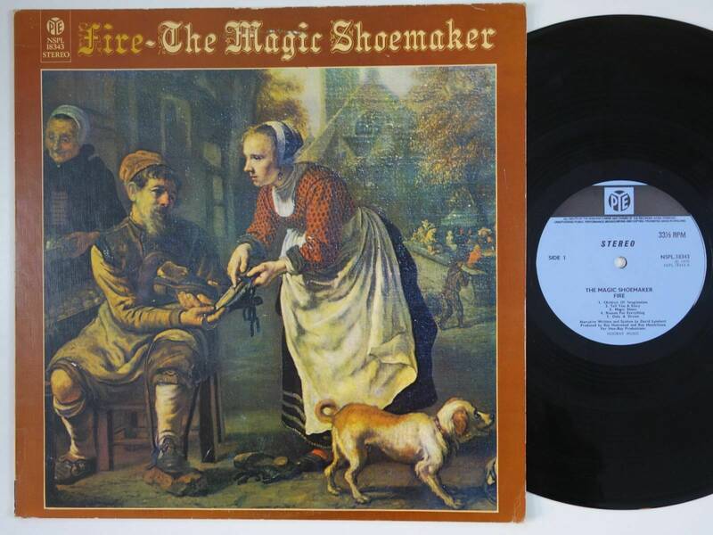 FIRE The Magic Shoemaker HOLY GRAIL orig UK LP Pye psych prog TOP AUDIO HEAR    